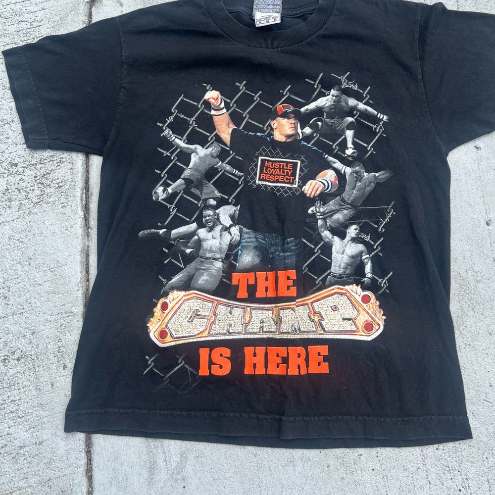 Vintage wwe John cena shirt